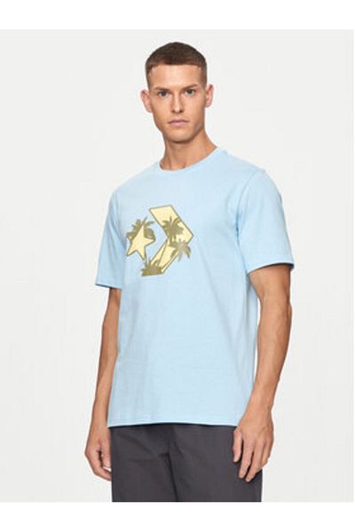 converse Tricou bărbătesc 10026417-A03 Albastru