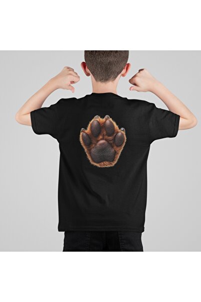 Butik bumbac 100% TRIOC PENTRU COPII - PATİ - TRIOC CU MÂNECĂ SCURTĂ, Gât rot...