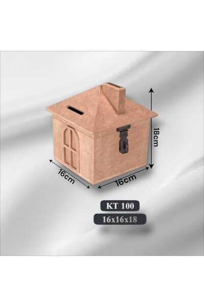 Home حصالة معدنية للديكور منزلية قابلة للطلاء