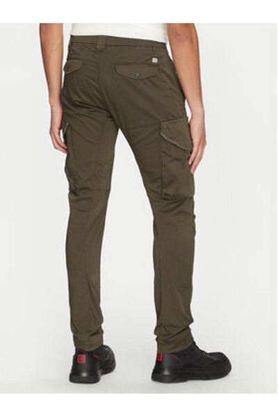 C.P. COMPANY cp company Men's fabric trousers 18CMPA058A005694G Green