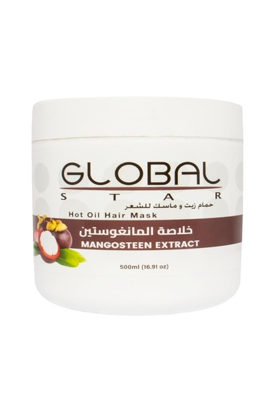 Globalstar جلوبال ستار ماسك وحمام زيت شعر المانغوستين 500مل