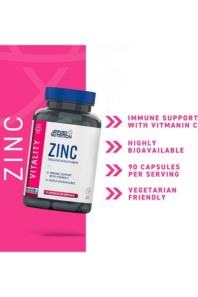 applied nutrition Zinc+Vitamin C 90 Caps