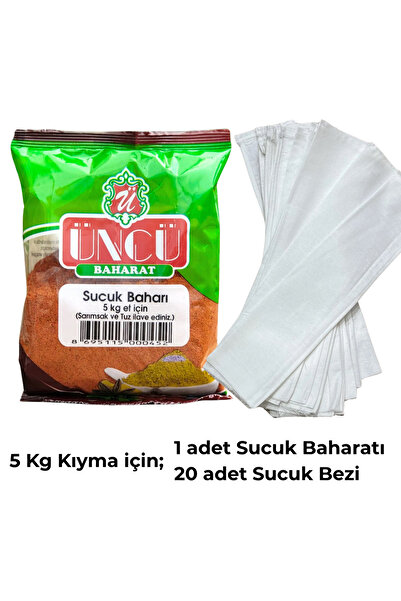 ÜNCÜ BAHARAT 5 KG TOKAT BEZ SUCUK SETİ SUCUK BAHARATI, SUCUK BEZİ