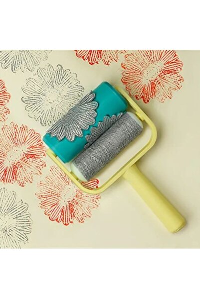 CosmosCraft ;çiçek Desenli Duvar Rulosu,25 Cm,plastik,25 Cm,plastik