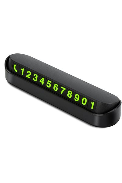 OEM Car Phone Number Holder, For Temporary Parking, Open/Closed Position, Magnetic Numbers