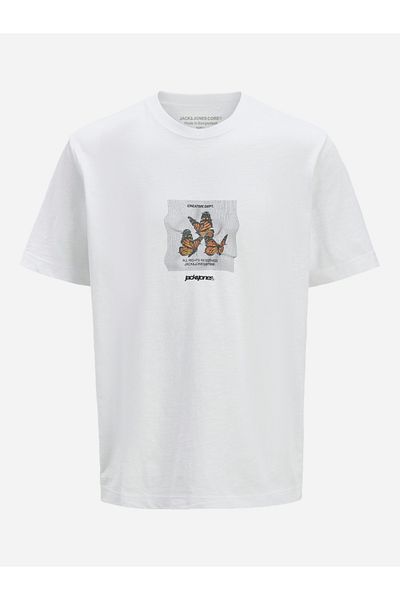 Jack & Jones Jcorecharge Photo Print Short Sleeve Crew Neck T-Shirt