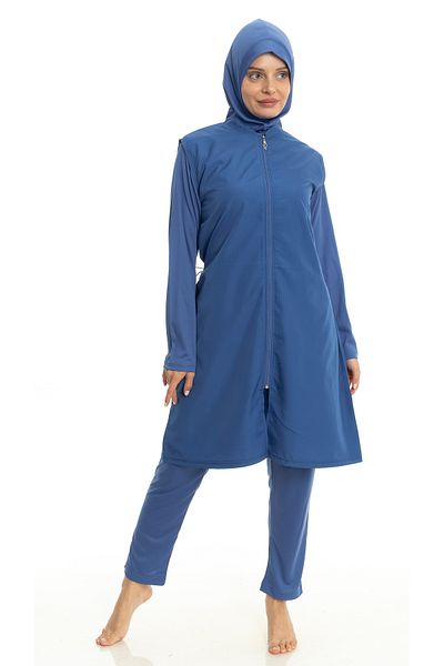 Differend Vest Hijab Swimsuit Set of 4