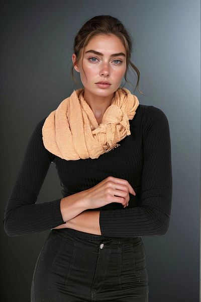 bacc Beige Pareo Shawl Bcnsv-2513479
