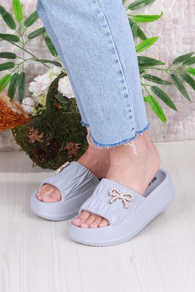 fort E462 Daily Beach Sea Pool Slippers Lightweight Comfortable Flexible Women's Slippers