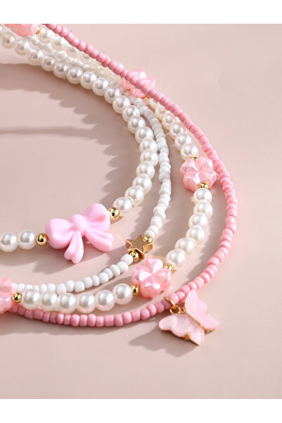 Take Two By Styli Set of 4 - Beaded Necklace