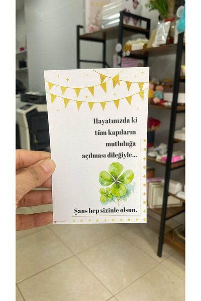 ARLetikettasarım Keychain Card 9,5X15 cm 49 Pieces Promise, Henna, Engagement, Wedding Organization - Arletikettasarım