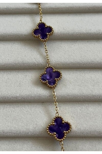 Goche Bijuteri (Yaz Sezonu) Yonca model çelik bileklik