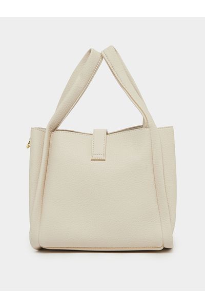 Styli Belted Front Handbag with Pouch