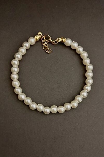Zarafina Women's Flat Pearl Bracelet
