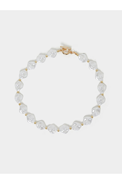 Styli Faux Pearl Beaded Necklace