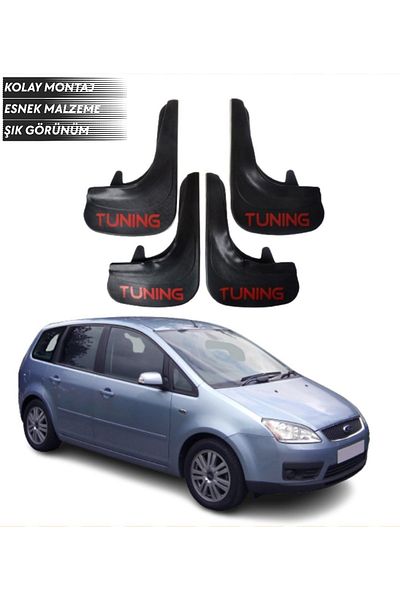SONİKON LİNE Ford C Max Compatible Tuning Written 4-Piece Fender Mudguard Dust Cover Modified