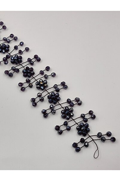 mim eşarp Accesoriu pentru păr și turban de mireasă cu mărgele, cristal floral