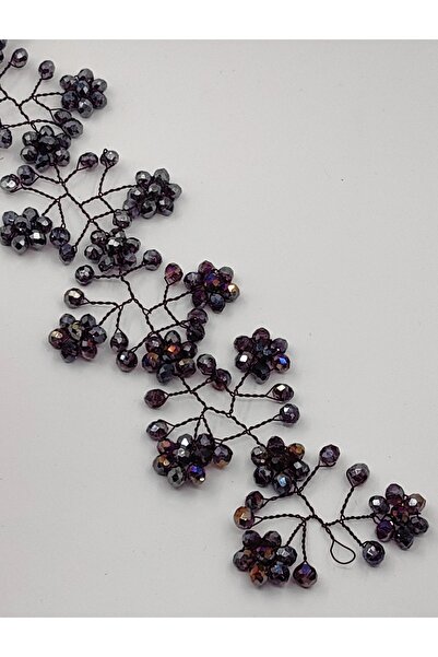 mim eşarp Accesoriu pentru păr și turban de mireasă cu mărgele, cristal floral