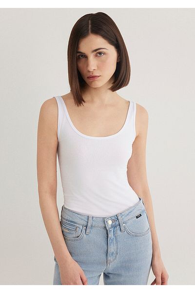 Mavi Body Sitting WhiteStretchAthlete - 164156 -620