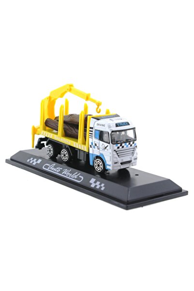 MEGA Die Cast Mini Sarı Kütük Kamyonu