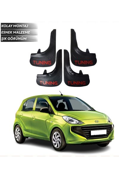 SONİKON LİNE Hyundai Atos Compatible Tuning Written 4-Piece Fender Mudguard Dust Cover Modified