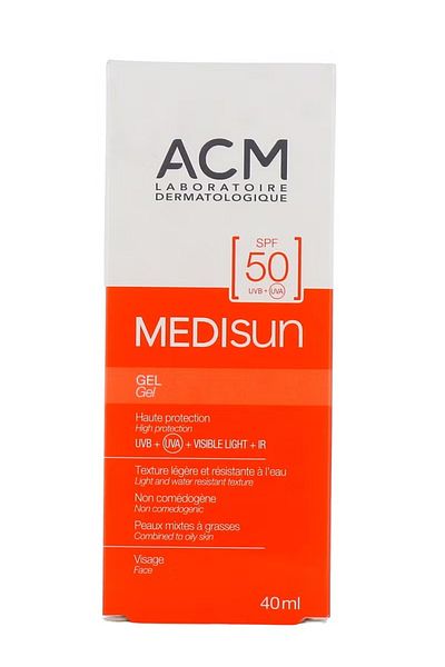 AMC ACM Medisun Sunscreen Gel SPF 50+ 40ml