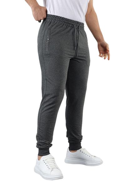 BAGLAN Ανδρικό Φούτερ Plus Size με μανσέτες BGL-ST04610