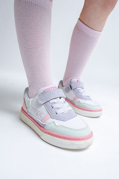 mnpc Pantofi casual alb-verde pentru fete