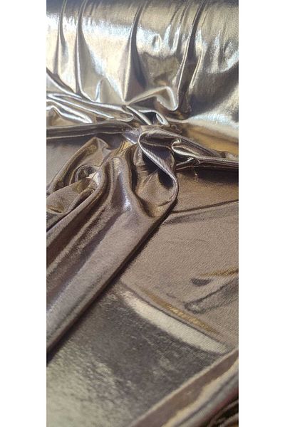 River Fabrics Varaklı Buzy Gold