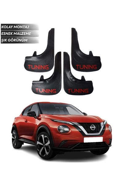 SONİKON LİNE Nissan Juke Compatible Tuning Written 4-Piece Fender Mudguard Dust Cover Modified
