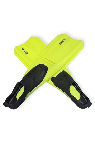BilfolD Swimmer Flippers Yellow with Bag - 33-34 - B572