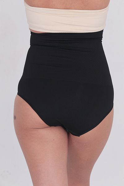 bazaar-turkey all you need High Waist Slip Corset with Agraph 5521 Black