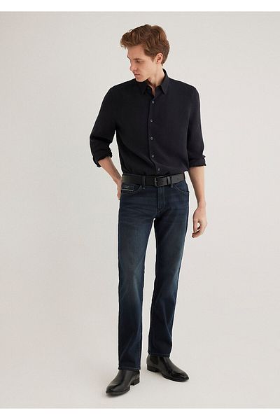 Mavi Штани Hunter Black Golgeli Ink Jean 0020231891