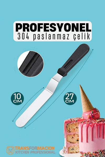 Transformacion Pastry Spatula Professional 304 Stainless Steel 27 cm 721739