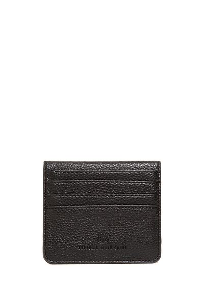 Mavi Czarne etui na karty z logo pieczęci 092556-900