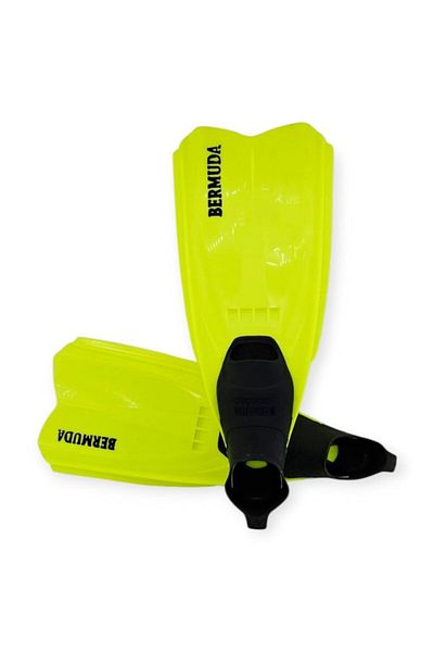 BilfolD Swimmer Flippers Yellow with Bag - 33-34 - B572