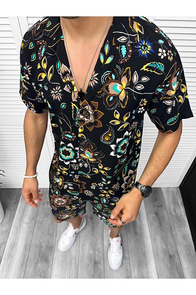 dehaine Men's Summer Set, Shorts and Shirt, 13081
