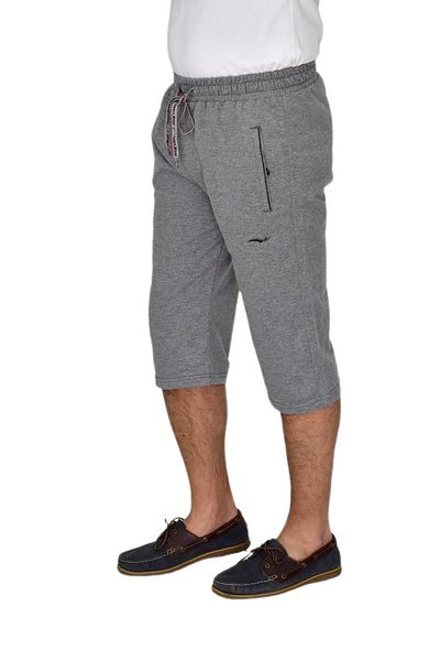 BAGLAN Ανδρικό ύφασμα Lycra Capri με ίσιο πόδι μεγάλου μεγέθους BGL-ST04618