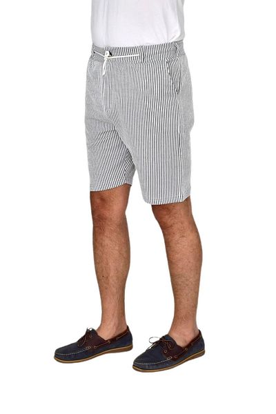 BAGLAN Men's Striped Pocket Lycra Shorts Bgl-St04624