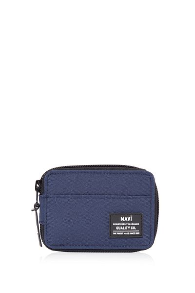 Mavi Zippered Navy Blue Wallet 092844 -83097