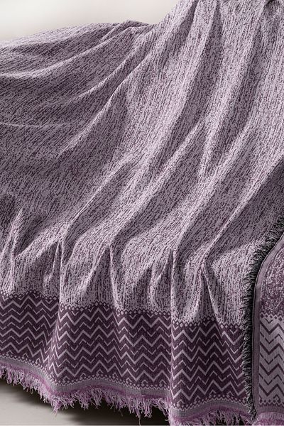 Rell Home غطاء أريكة قطني - سرير أريكة متعدد الأغراض، مزدوج الجوانب مضاد للعرق وغير قابل للانزلاق