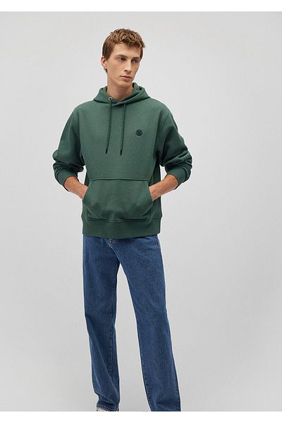 Mavi Ανδρικό φούτερ με κουκούλα - M 065809 -71580-Fw, Deep Forest Green
