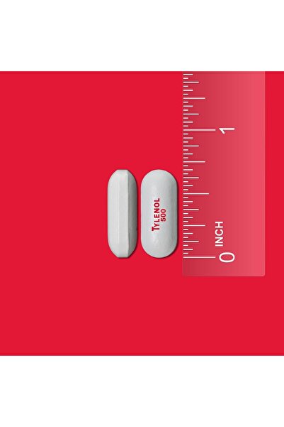 Tylenol Extra Strength 500 mg Acetaminophen Caplets, 100 Ct