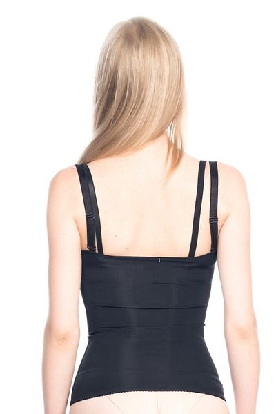 emosavm Black Emay 2875 Underbust Waist and Hips Corset