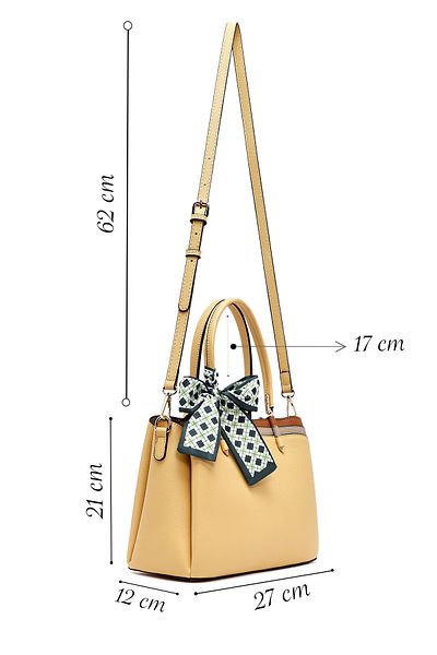 Derimod Women's Yellow Long Strap Accessory Shoulder Bag 25Sbd285918