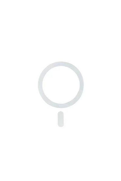 WSSHE White Universal Metal Plate Ring for Magsafe Magnetic Sticker Support Wireless Charger Mobile Phone