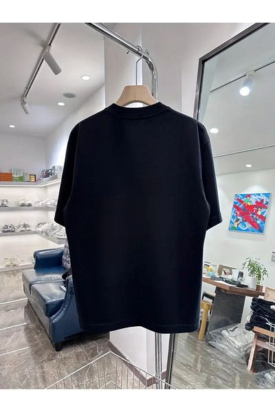 Massgai Tricou oversize unisex God First imprimat 100% bumbac