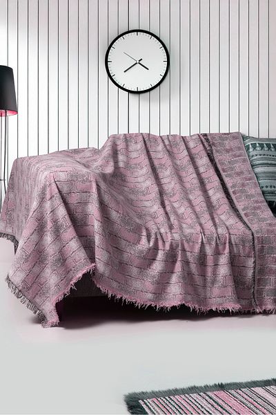 Rell Home غطاء أريكة قطني - سرير أريكة متعدد الأغراض، مزدوج الجوانب مضاد للعرق وغير قابل للانزلاق
