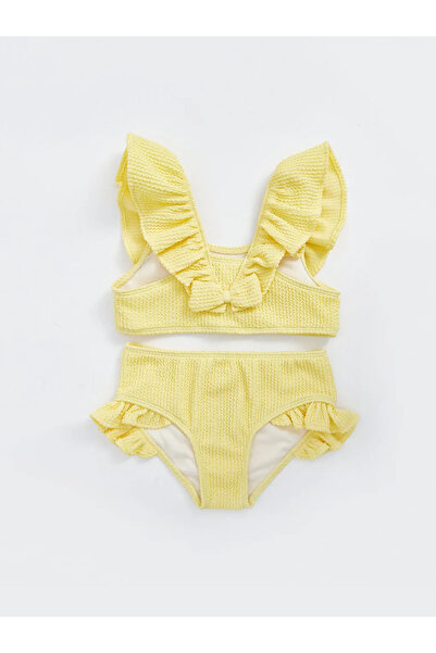 LC Waikiki LCW Kids Sari Kız Bebek Bikini Takımı