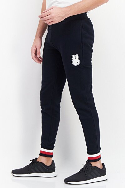 Tommy Hilfiger x Miffy Men Brand Logo Drawstring Jogger Pants, Navy